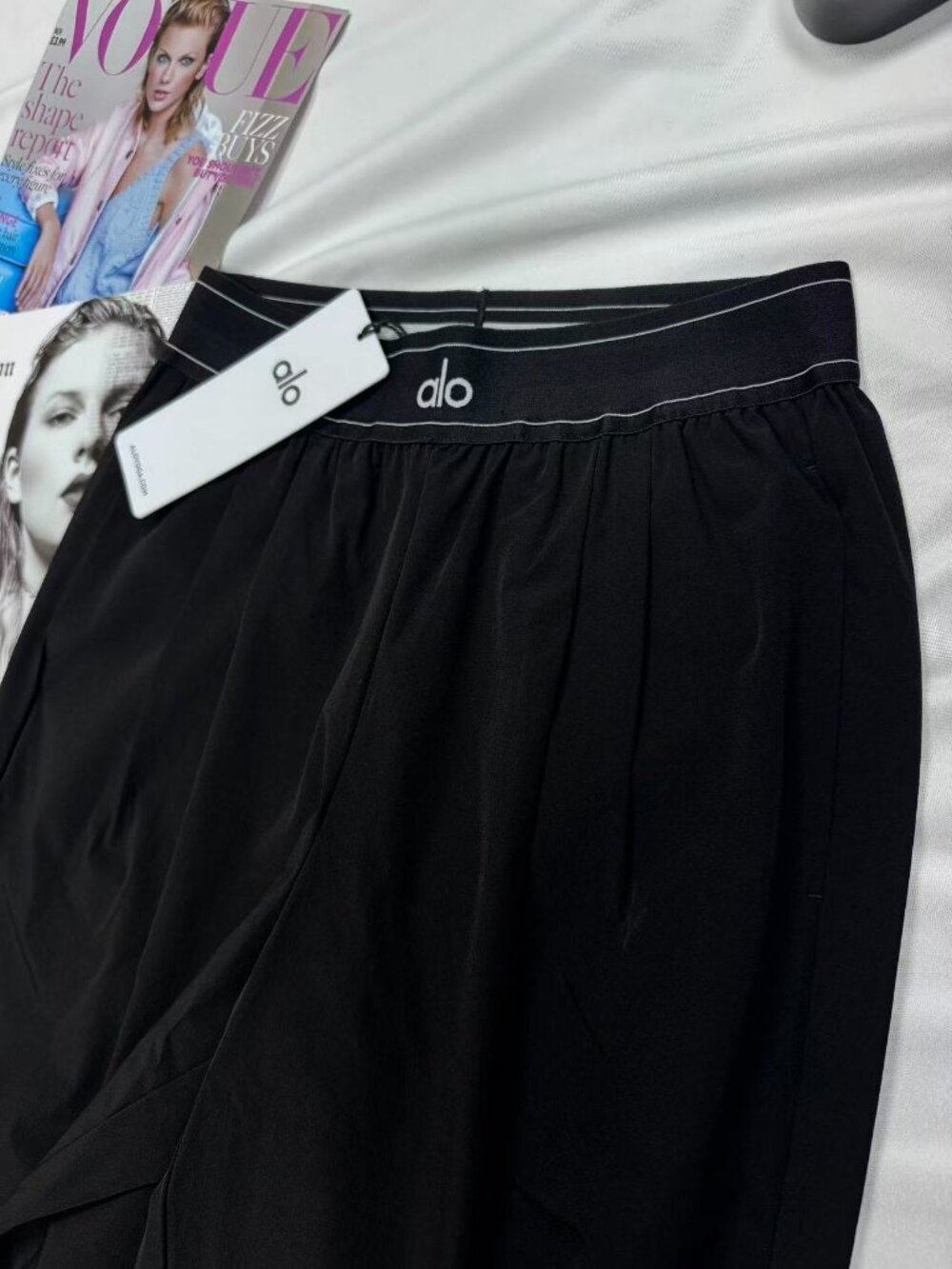 Black🕶ALO Yoga Women's Suit Up Trouser😎Elevated Everyday Pants (Regular) - Picture 4 of 9